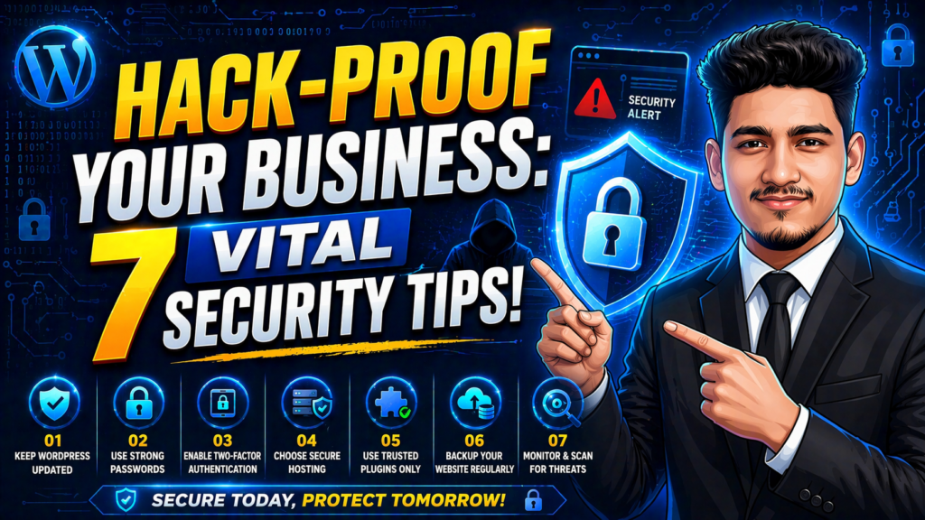Website security tips for small business