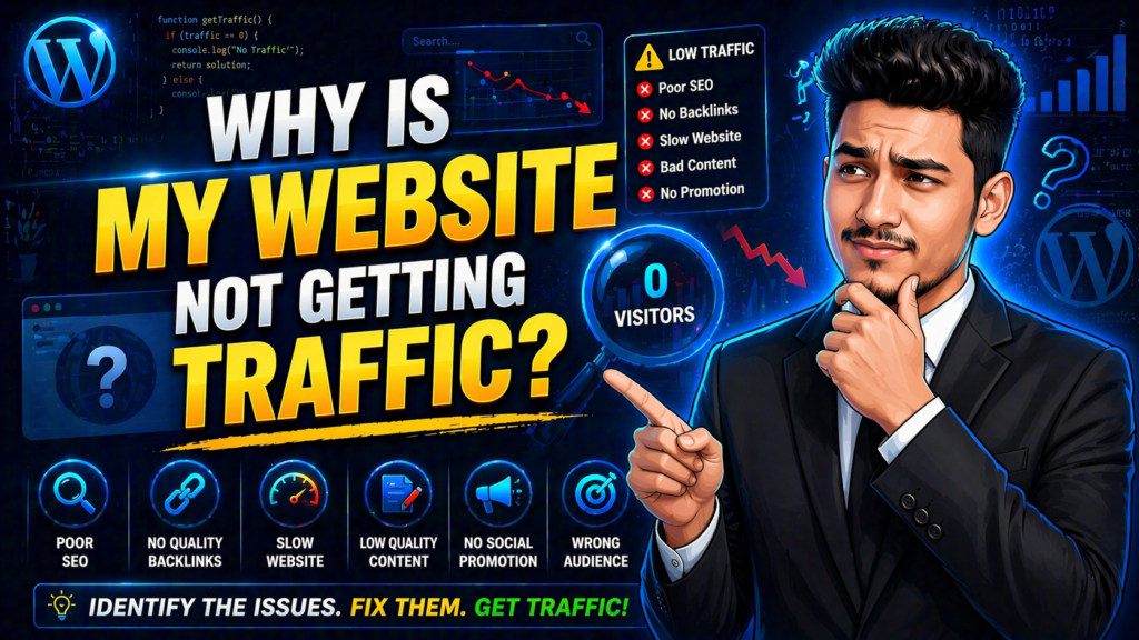 Real reasons your website is not getting traffic