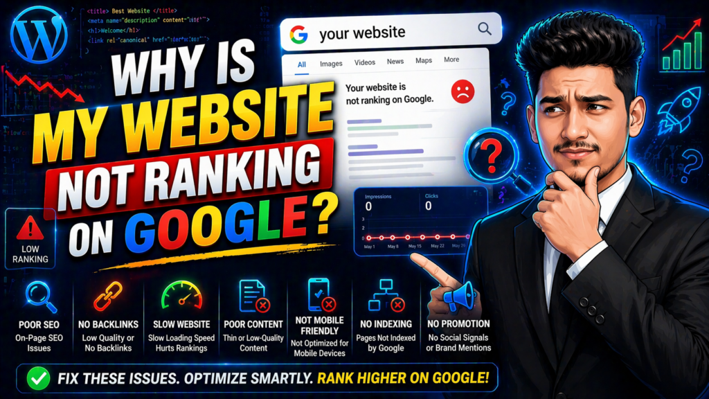 Why Your Website Is Not Ranking on Google