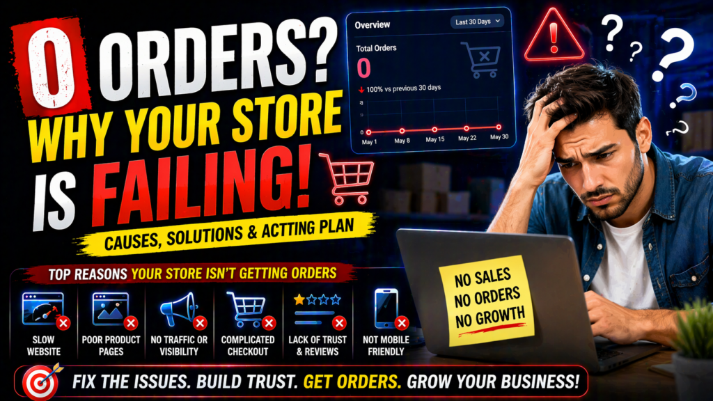 Why your ecommerce website is not making sales