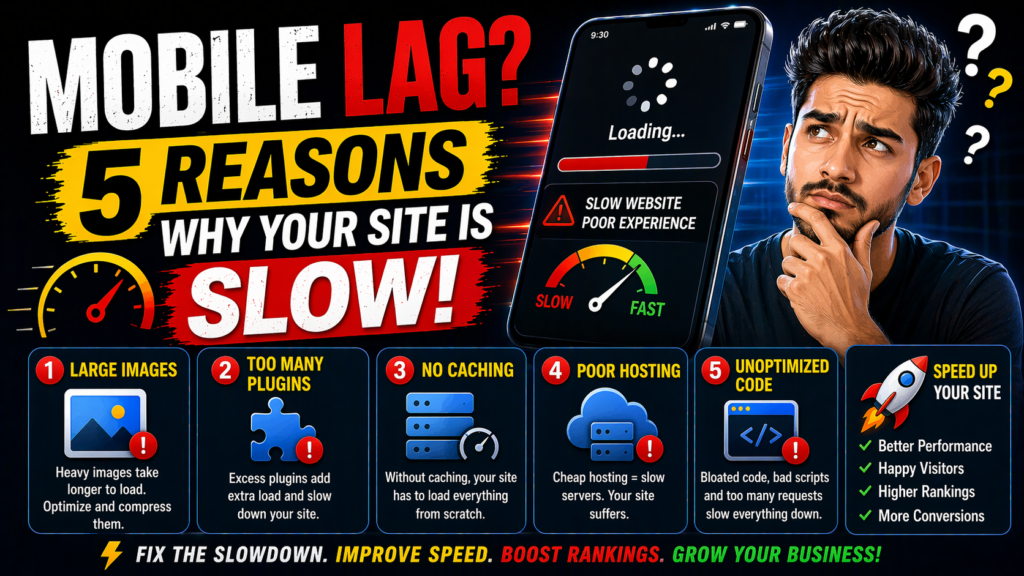Why Your Website Loads Slowly on Mobile Devices